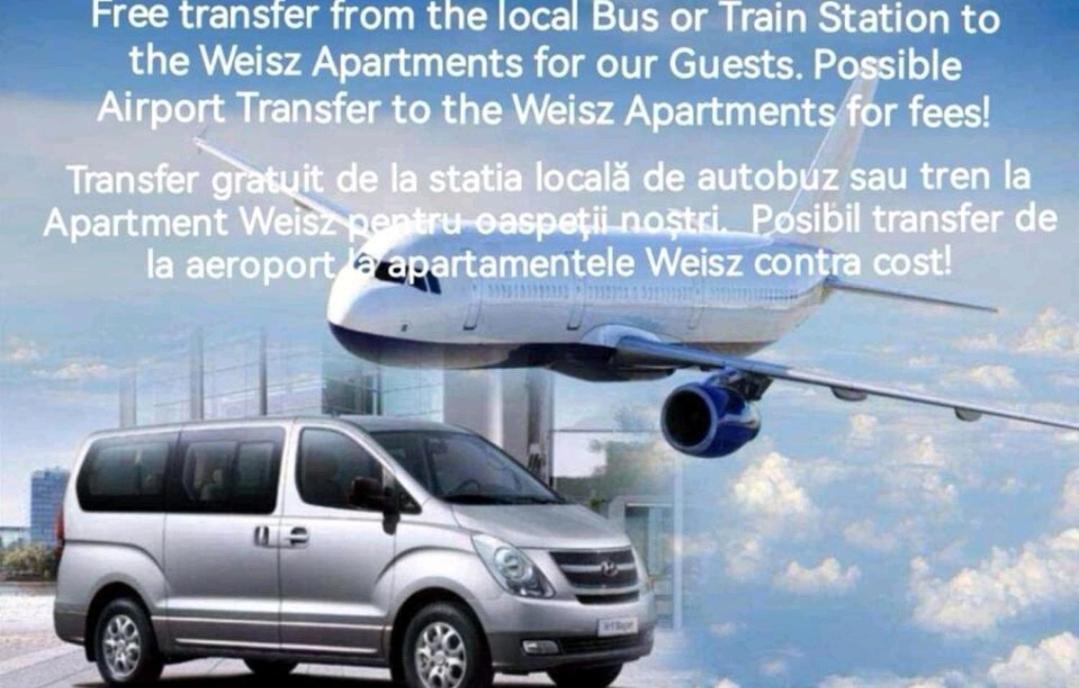 Weisz Apartment-City Center-Free Private Parking,Wifi,Ac Carei Esterno foto